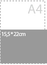 155 * 220mm<br/><span style='font-size:11px;'>(155 * 220mm)</span>